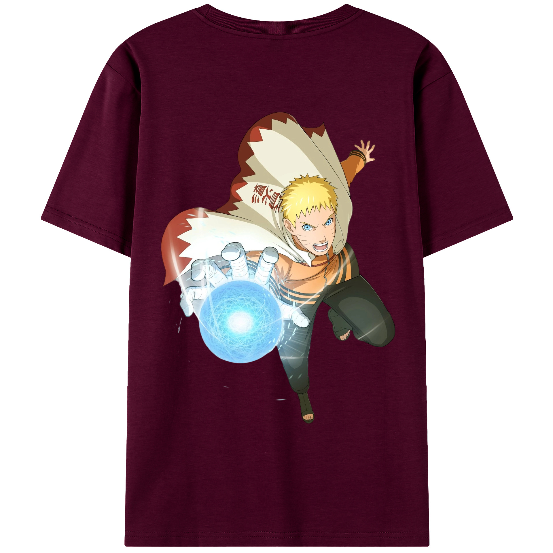 （画像用） NARUTO -ナルト- うずまき ナルト Uzumaki Naruto レディース半袖Tシャツ(バックプリント)